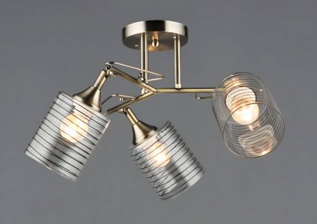 Світильник стельовий N6683/3 (Бронза)