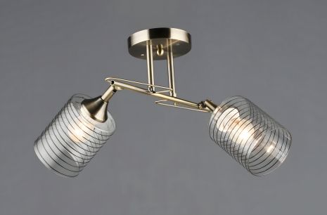 Потолочный светильник N6683/2 (бронзовый)