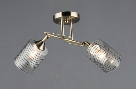 Потолочный светильник N6683/2 (бронзовый)