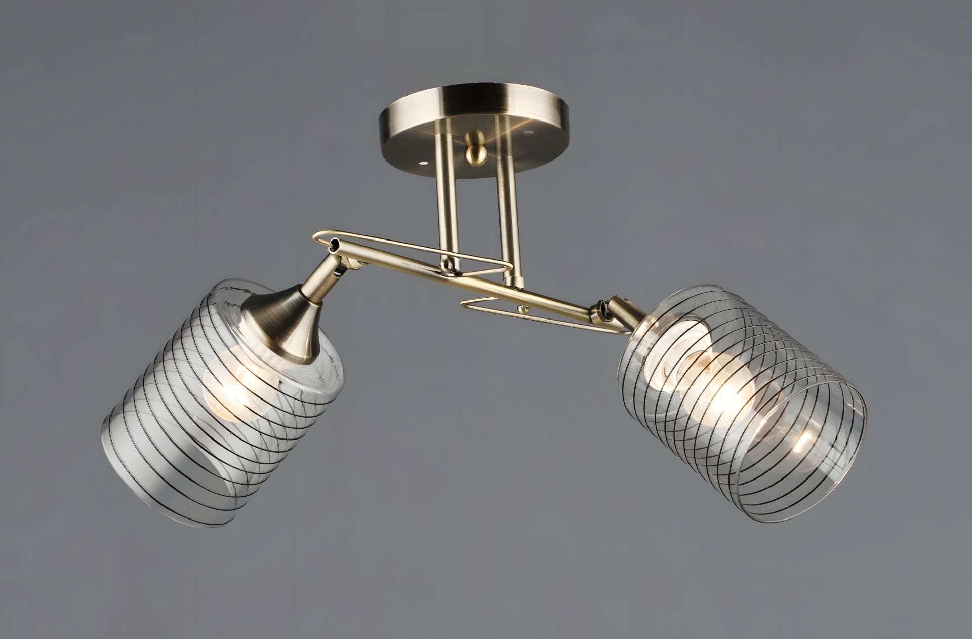 Стельовий світильник N6683/2 (Бронза) Стельовий світильник N6683/2 (Бронза)