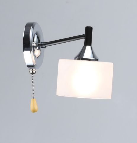 Чорний+Хром бра A4412/1W