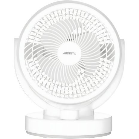 Арденто вентилятор настільний FT-B25W, 30W, 220V, White