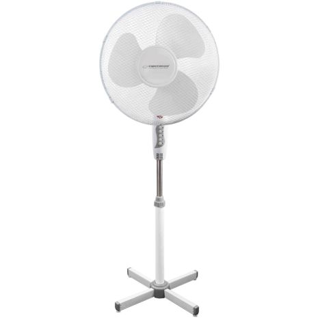 Вентилятор підлоговий Esperanza, 220V, 50W, White, EHF001WW