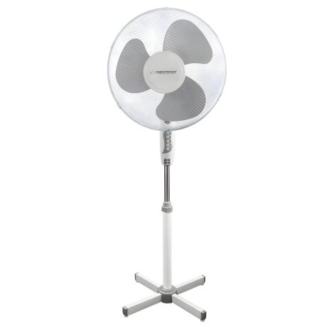 Вентилятор підлоговий Esperanza, 220V, 50W, White-Grey, EHF001WE