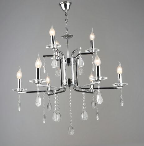 Класична люстра K2310/9 хром