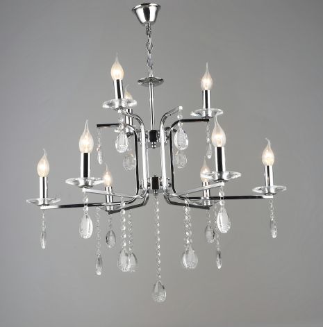 Класична люстра K2310/9 хром