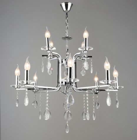 Классическая люстра K2310/12 хром