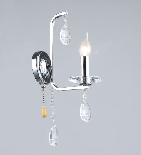 Классическое бра K2310/1W, хром Классическое бра K2310/1W, хром