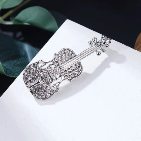 Брошка скрипка у вигляді скрипки віолончель шпилька для музикантів