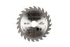 Диск пильный для дерева с твердосплавными напайками 125х22.2х24Т MASTERTOOL 08-7122