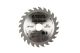 Диск пильний для дерева з твердосплавними напайками 125х22.2х24Т MASTERTOOL 08-7122