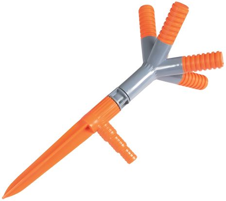 Зрошувач для поливу "Вертоліт-5" на ніжці MASTERTOOL 92-9032