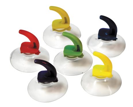 Гачок на вакуумній присосці набір 20 шт MASTERTOOL 92-0250 Гачок на вакуумній присосці набір 20 шт MASTERTOOL 92-0250