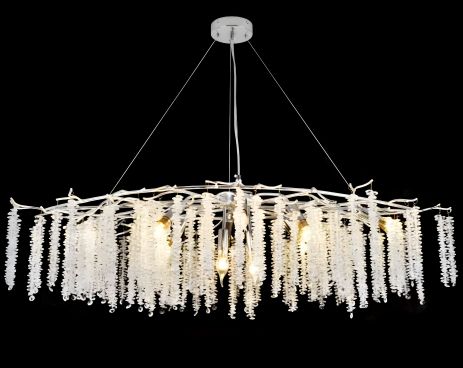 Люстра подвесного типа WM-7003 L1200-G9*12-98 CR