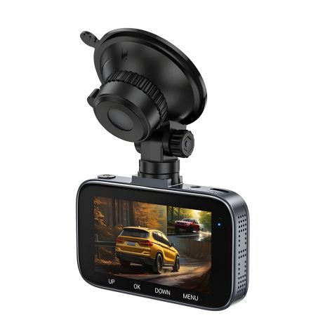 Відеореєстратор Hoco DV6 із задньою камерою, FullHD, 4MP, 200mAh, iron gray Відеореєстратор Hoco DV6 із задньою камерою, FullHD, 4MP, 200mAh, iron gray