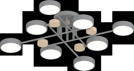 Потолочный светильник модели IS XI3317-8 Потолочный светильник модели IS XI3317-8