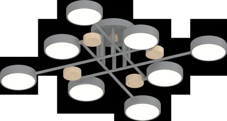 Потолочный светильник модели IS XI3317-8 Потолочный светильник модели IS XI3317-8