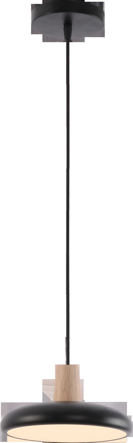 Люстра підвісна чорний + дерево, XI3342-1 Люстра підвісна чорний + дерево, XI3342-1