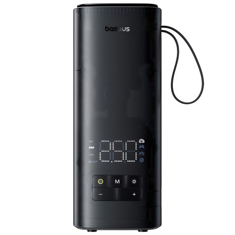 Автокомпресор Baseus SuperMini Mega Series Double Cylinder Air Inflator, 150PSI, 12V, 120W, 3m, Black C11123202111-00