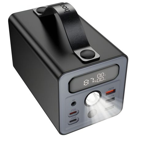 Повербанк Hoco J138 Distant, 22.5W, PD20W, DC12V, multi-function, 60000mAh, Black