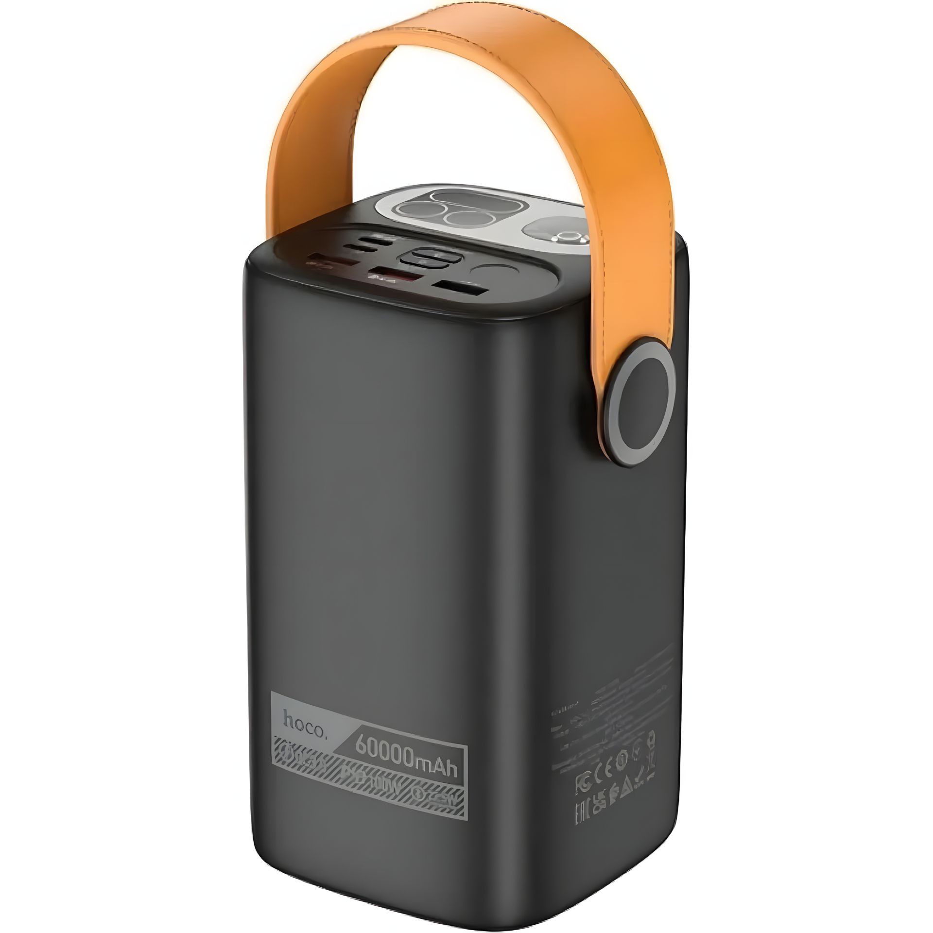 Повербанк Hoco DB160 Astrum, PD100W, fully compatible, 60 000mAh, Black Повербанк Hoco DB160 Astrum, PD100W, fully compatible, 60 000mAh, Black