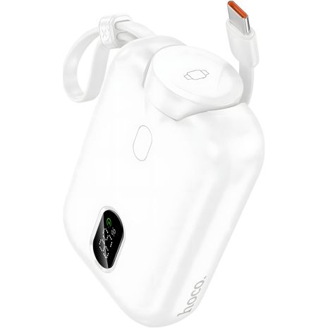 Повербанк Hoco J130 Peak PD20W power bank with watch charging cable 10 000mAh White Повербанк Hoco J130 Peak PD20W power bank with watch charging cable 10 000mAh White