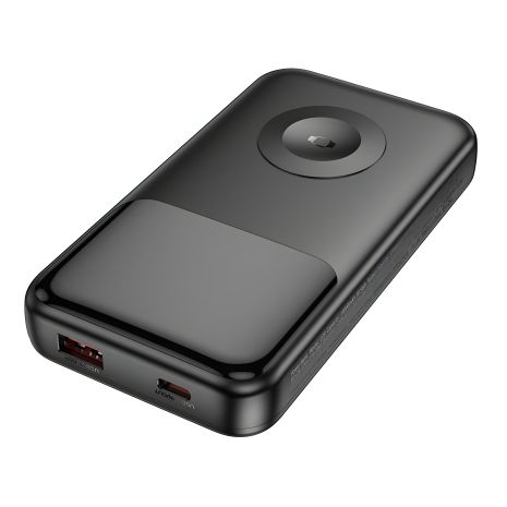 Повербанк Hoco Q28 Victory, 22.5W, PD20W, fully compatible, with watch charging cable, 10 000mAh, Black Повербанк Hoco Q28 Victory, 22.5W, PD20W, fully compatible, with watch charging cable, 10 000mAh, Black