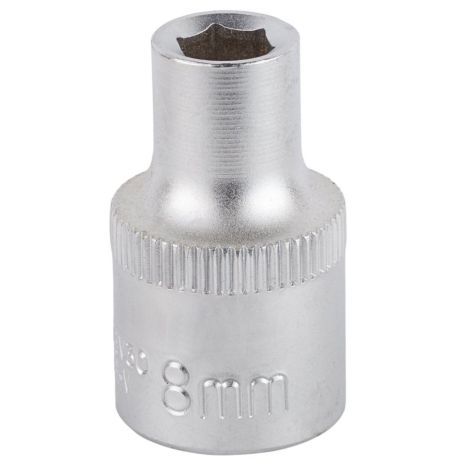 Насадка шестигранная короткая 1/2" 8мм CrV mid SIGMA 6071081
