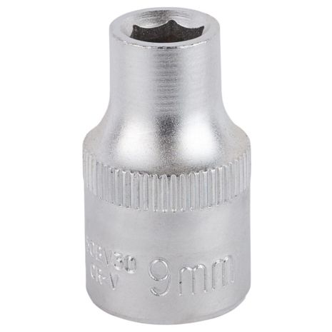 Насадка шестигранная короткая 1/2" 9мм CrV mid SIGMA 6071091