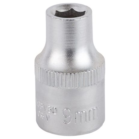 Насадка шестигранна коротка 1/2" 9мм CrV mid SIGMA 6071091