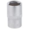 Насадка шестигранна коротка 1/2" 17мм CrV mid SIGMA 6071171