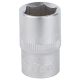 Насадка шестигранна коротка 1/2" 17мм CrV mid SIGMA 6071171