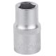 Насадка шестигранна коротка 1/2" 12мм CrV mid SIGMA 6071121