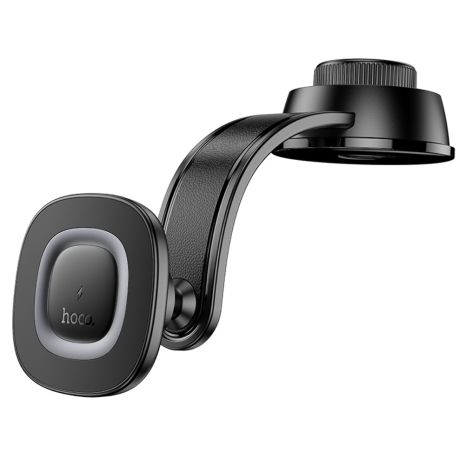 Автодержатель Hoco HW31 магнитный с беспроводной зарядкой 15W black metal gray Автодержатель Hoco HW31 магнитный с беспроводной зарядкой 15W black metal gray