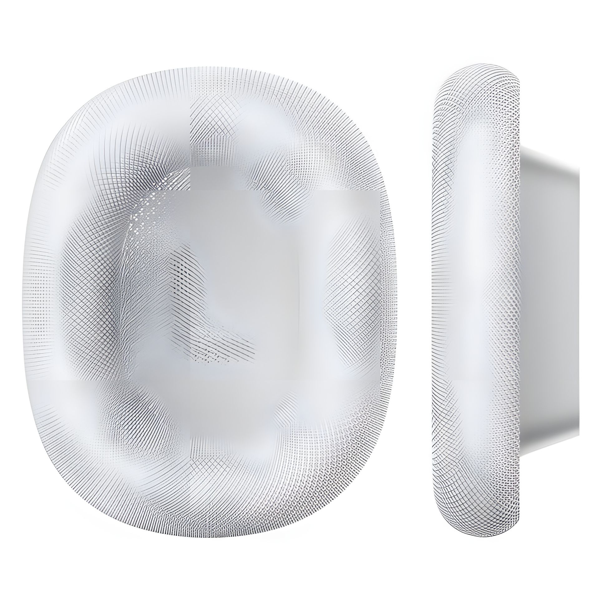 Магнітні амбушури для навушників Hoco W65, W65 Plus, silver Магнітні амбушури для навушників Hoco W65, W65 Plus, silver