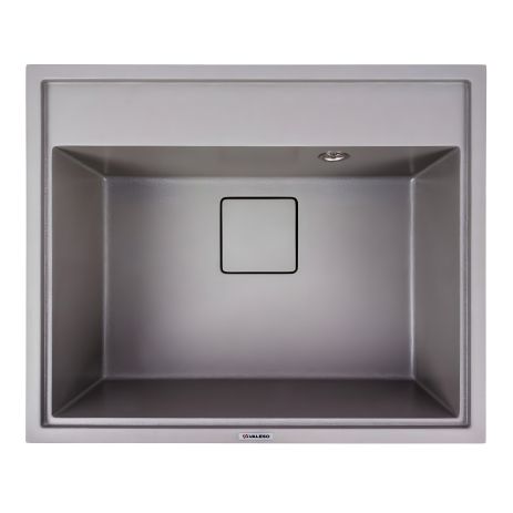 Гранітна мийка VALESO SHERLIT 6050 матова, Сірий Мусон