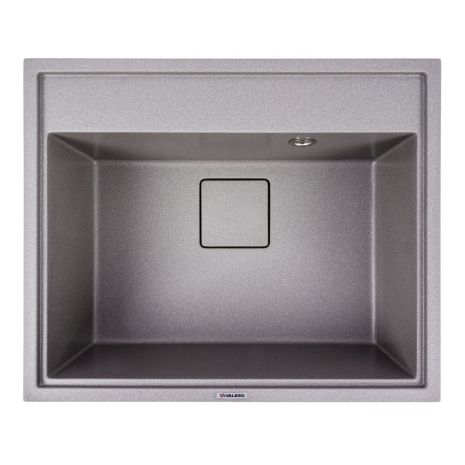 Гранитная мойка для кухни VALESO SHERLIT 6050 матовая Серый Мусон Гранитная мойка для кухни VALESO SHERLIT 6050 матовая Серый Мусон