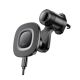 Автодержатель Hoco HW30 магнитный с беспроводной зарядкой 15W black metal gray
