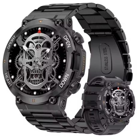 Смарт часы Smart Storm Steel, 2 ремешка UWatch 1729