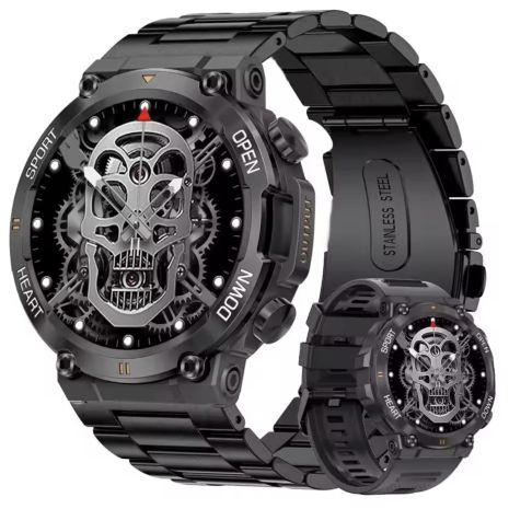 Смарт часы Smart Storm Steel, 2 ремешка UWatch 1729