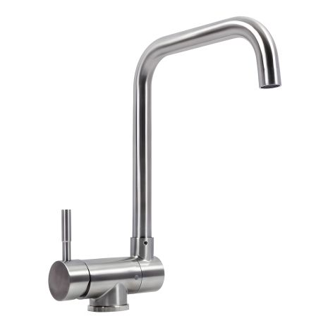 Смеситель складной нержавеющий Valeso, кухонный кран