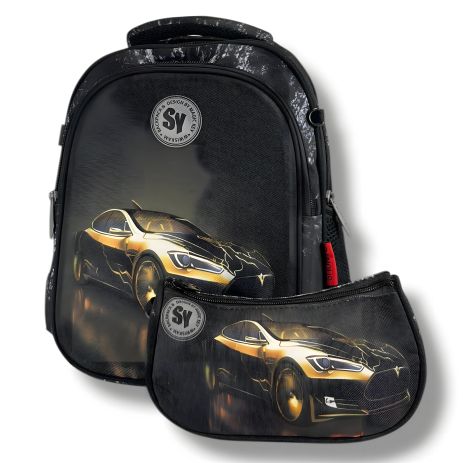 Шкільний рюкзак для хлопчиків 1-4 класів з пеналом, місткий та легкий