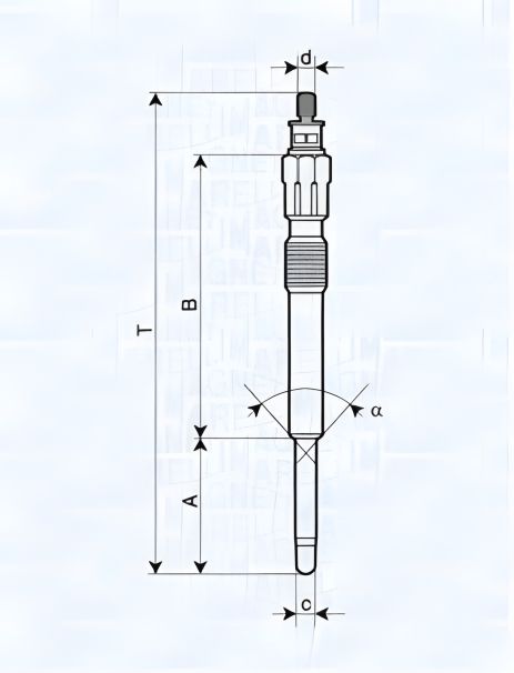 Свічка розжарювання PEUGEOT BOXER, CITROËN JUMPER, MAGNETI MARELLI (062900043304) Свічка розжарювання PEUGEOT BOXER, CITROËN JUMPER, MAGNETI MARELLI (062900043304)