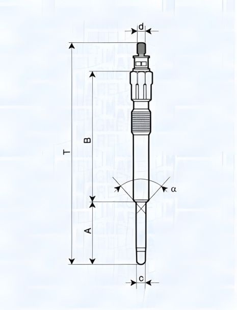 Свічка розжарювання PEUGEOT BOXER, CITROËN JUMPER, MAGNETI MARELLI (062900043304) Свічка розжарювання PEUGEOT BOXER, CITROËN JUMPER, MAGNETI MARELLI (062900043304)