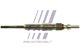Свічка розжарювання AUDI A4, SKODA SUPERB, SEAT IBIZA, FAST (FT82749) Свічка розжарювання AUDI A4, SKODA SUPERB, SEAT IBIZA, FAST (FT82749)
