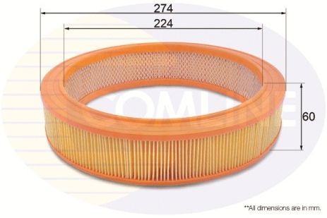 Фільтр повітряний SAAB 95, FORD CAPRI, SKODA FELICIA, COMLINE (EAF013)