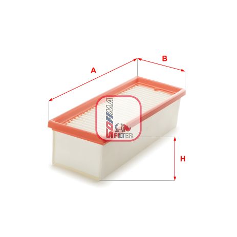 Повітряний фільтр для RENAULT DUSTER, DACIA DUSTER, DACIA LOGAN, SOFIMA (S3546A)