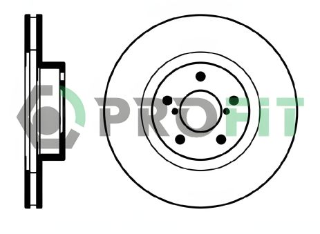 Гальмівний диск SUBARU LEGACY, SUBARU IMPREZA, SUBARU FORESTER, PROFIT (50100679) Гальмівний диск SUBARU LEGACY, SUBARU IMPREZA, SUBARU FORESTER, PROFIT (50100679)