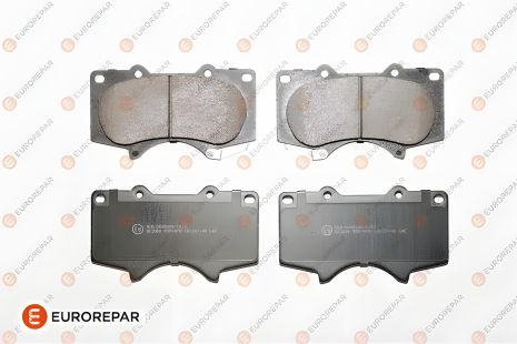 Комплект гальмівних колодок для LEXUS GX, TOYOTA LAND CRUISER, MITSUBISHI PAJERO, EUROREPAR (1639379080) Комплект гальмівних колодок для LEXUS GX, TOYOTA LAND CRUISER, MITSUBISHI PAJERO, EUROREPAR (1639379080)