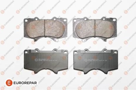 Комплект гальмівних колодок LEXUS GX, TOYOTA LAND СRUISER, MITSUBISHI PAJERO, EUROREPAR (1639379080)